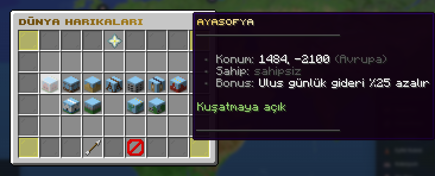 LivaMC Towny Dünya Harikaları